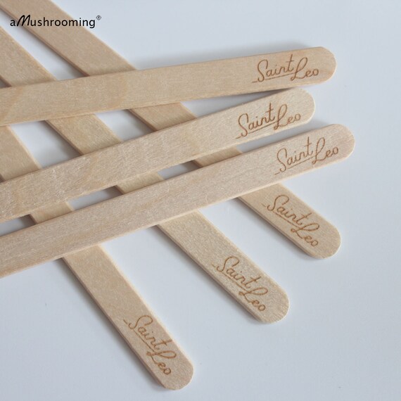 Personalized Popsicle Sticks Wholesale 1200 pieces Laser Etsy