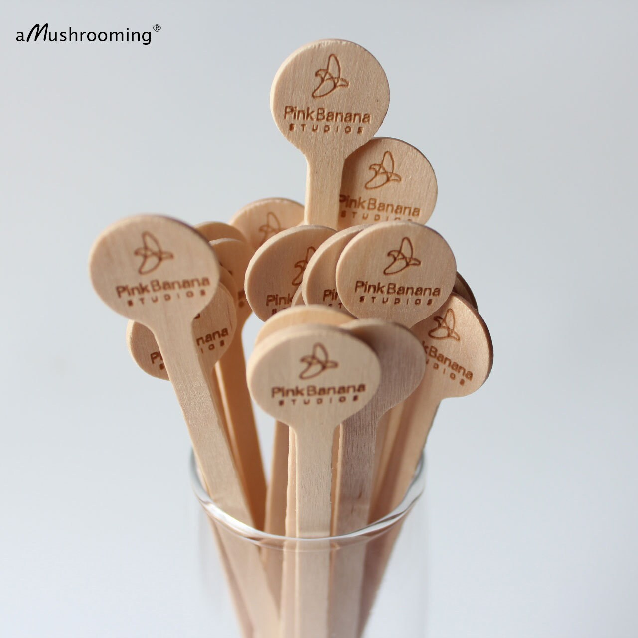 Natural Wooden Drink Stirrers Coffee Stirrer Beverage Bar | Etsy