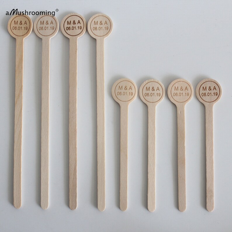 Custom Drink Stirrers Coffee Stirrer Cocktail Stirrers Etsy