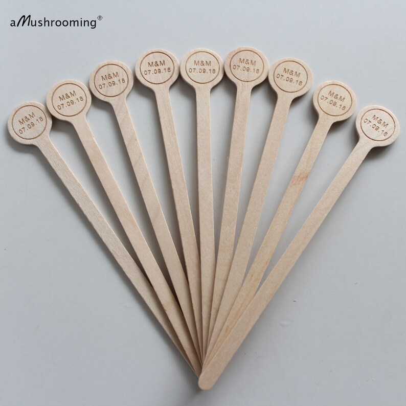 Custom Drink Stirrers Coffee Stirrer Cocktail Stirrers Etsy