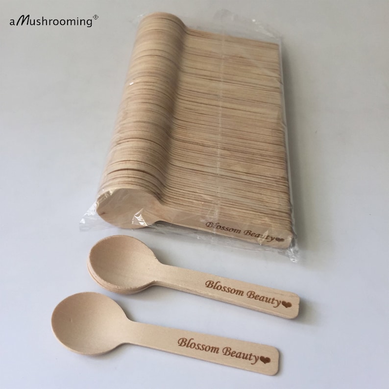 MushroomWoodenCraft Cosmetic Spoons - Thumbnail 5