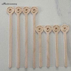 100Pcs Custom Stir Sticks,Cocktail Stirrers,Wooden Drink Stirrers,wood Stir Stick,Swizzle Stick,Cocktail Stirrer,Signature Drink,Reception