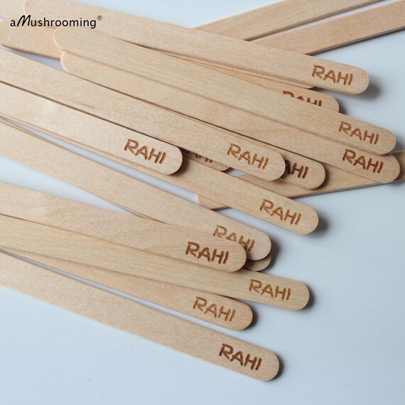 Wholesale Popsicle Sticks Ice Cream Bar 10000 pieces Laser Engraved