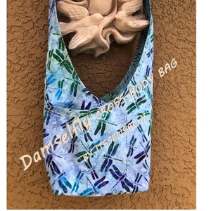 CROSS-BODY Bag -pdf Pattern - 32.5 "h - Free YouTube Video ~ LG. Mittelfach + 6 Innen- und Außentaschen kreisen die Tasche ein - Waschbar - Leichtgewicht