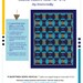 Crown Royal Quilt PDF pattern-BIG throw 58"x74" - easy OnE BlOcK pattern-lots of impact! great for confident beginner-instant download