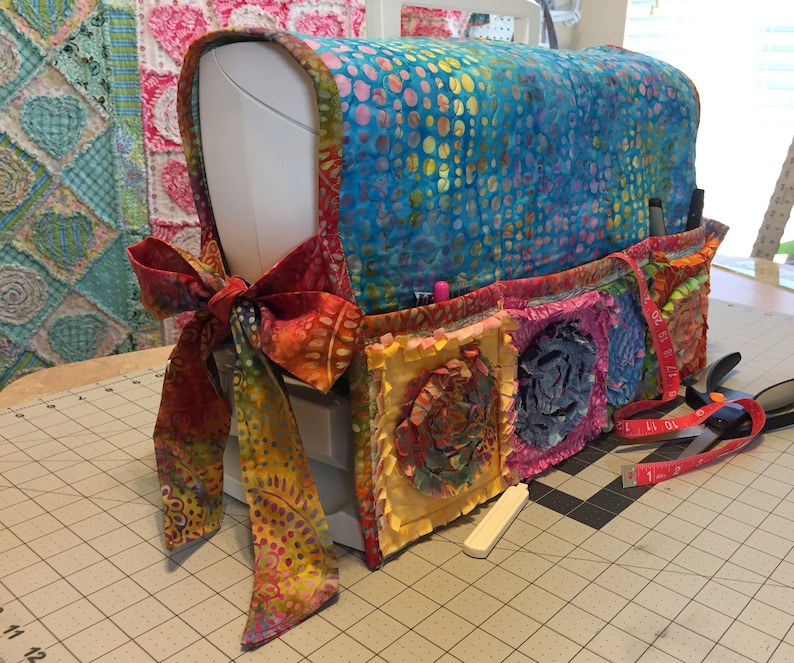Sewing Machine Cover & Caddy PDF PATTERN/TUTORIAL for Large Etsy