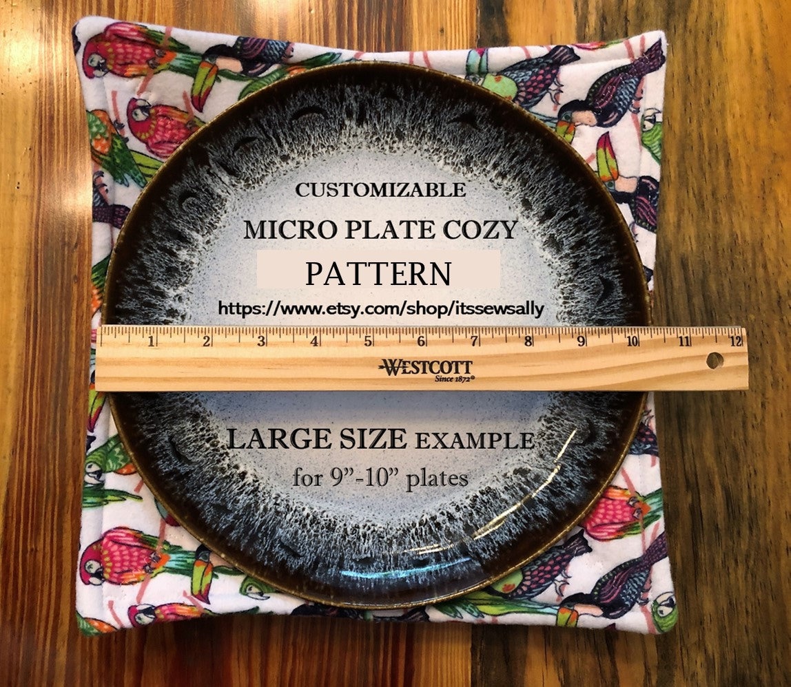 Plate Cozy Pre Cut Batting 8ct