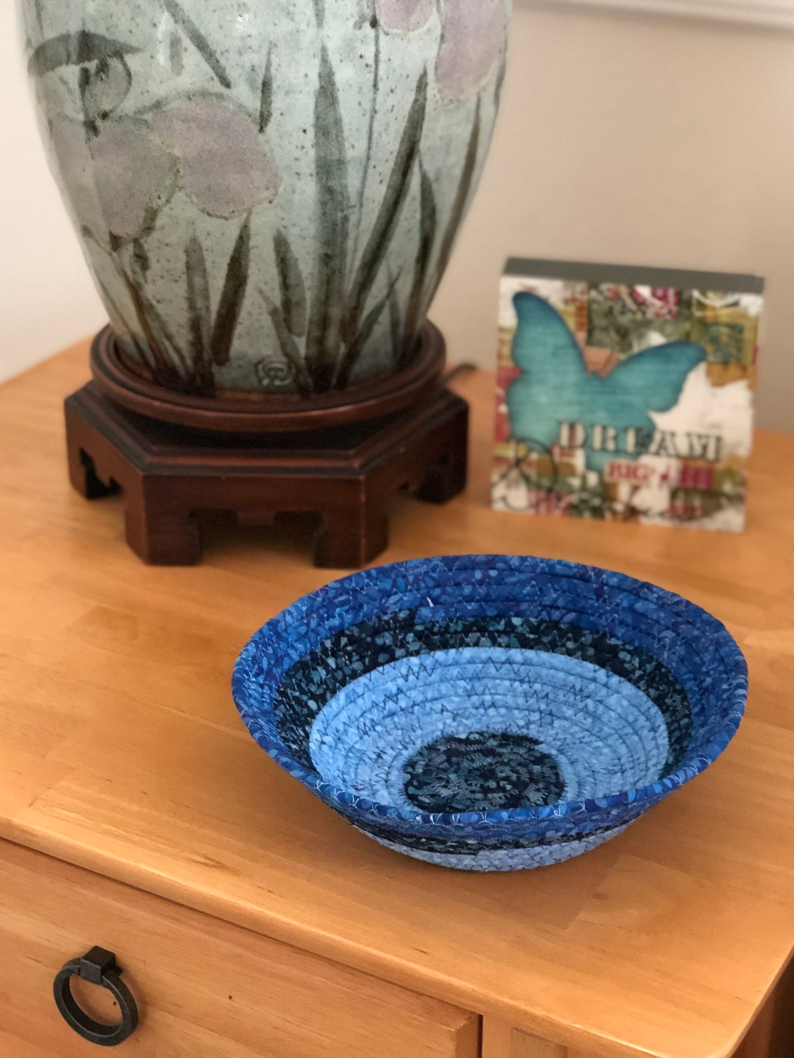 KIT to make Fabric Wrapped Rope Bowl for a 7.5 x 2 bowl 7 Etsy