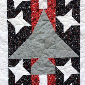 Veterans Quilt with JeTs PDF Pattern/tutorial 2 SIZES included Full size 74x92 & FREE award winning Lap quilt 48x60 to make and donat image 5