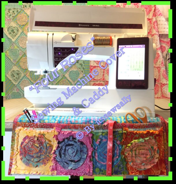 Sewing Machine Cover & Caddy PDF PATTERN/TUTORIAL for Large Etsy