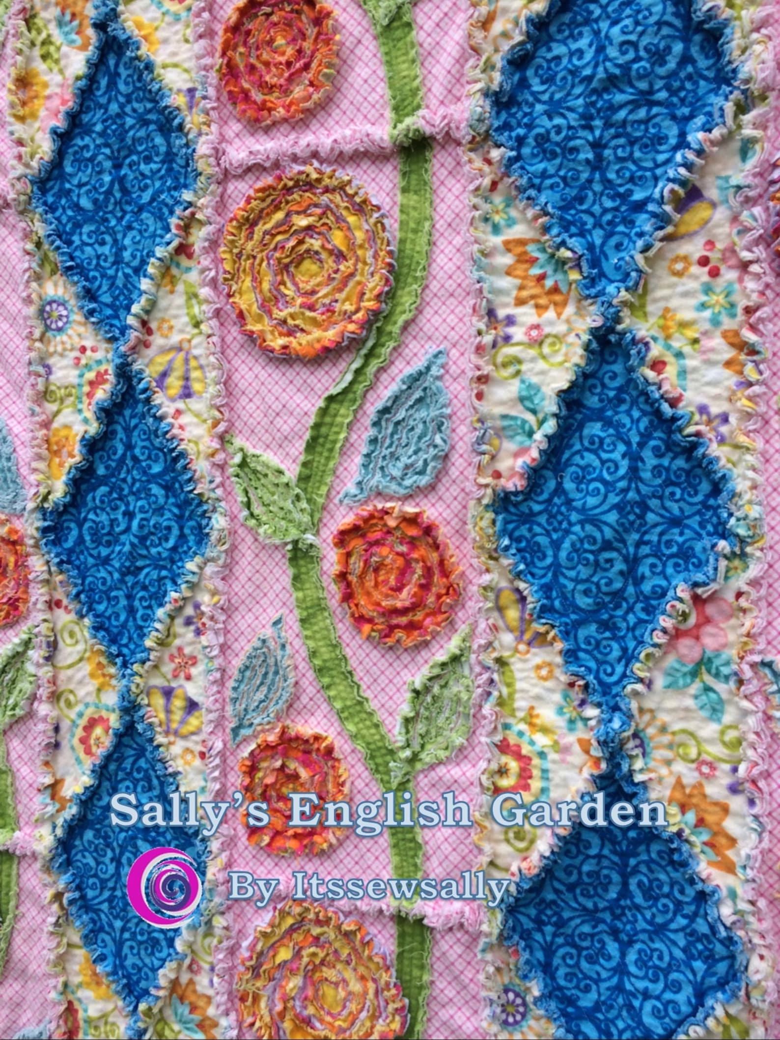 Rag Quilt Throw or Lap Quilt 55x 66 PATTERN & Etsy