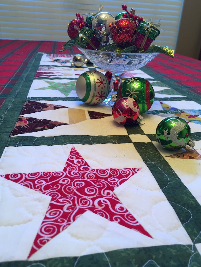 Christmas Table Runner-door Panel-wall Hanging PDF PATTERN-FPP - Etsy
