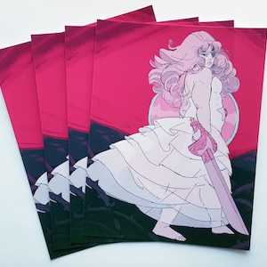 Rose Quartz Steven Universe Mini Fan Art Print