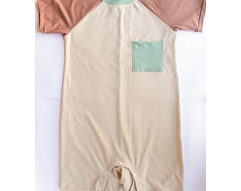Cute romper for adults. Overalls, homewear, sleepwear, jumpsuit, pajamas for diaper lovers
