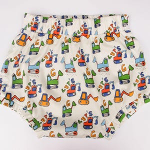 Cartoon print Diaper Cover for adults, Big boy or big girl Clothing. Fastenings on the sides