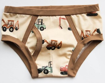 Big boy Tractor underwear. Abdl clothing. Adult baby man. Plus size man briefs.