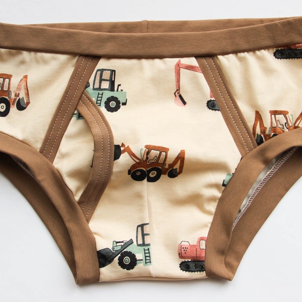 Big boy Tractor underwear. Abdl clothing. Adult baby man. Plus size man briefs.