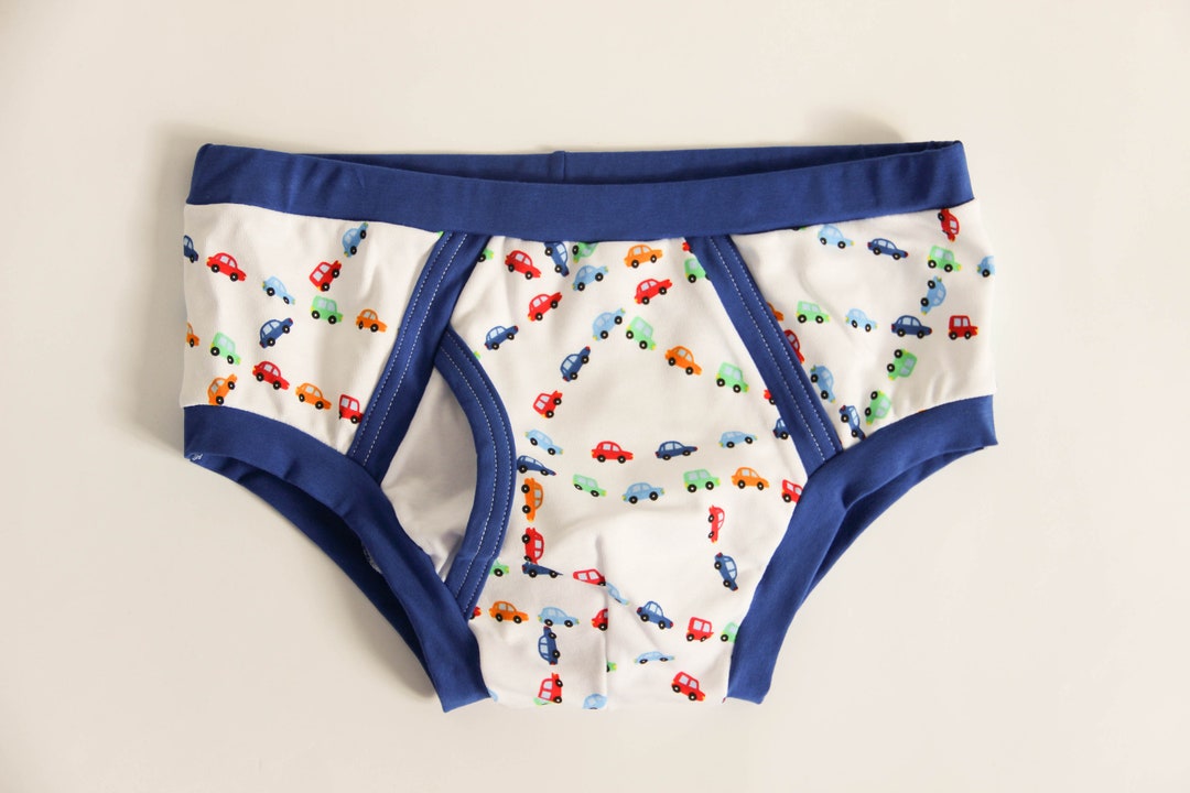 ABDL Briefs. Big Boy Underpants. Men's Panty Cars. Cotton Panty, Abdl