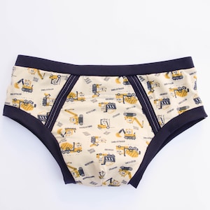 Panties briefs with pad for littles. Adult Diaper lovers training pants low-slung
