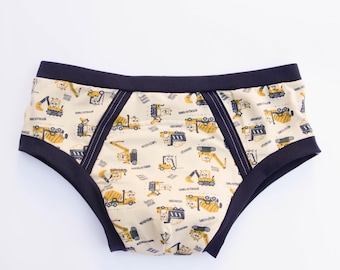 Panties briefs with pad for littles. Adult Diaper lovers training pants low-slung