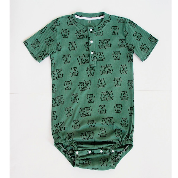 ABDL clothing - body. Put it on a diaper. Big boy overalls. Adult size diaper cover. Bears on a green background and other colors.