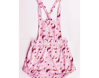 Adult jumpsuit with straps. Sunsuit, diaper cover for adult baby