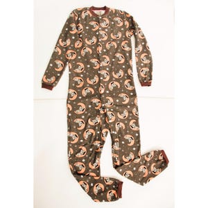 Pajamas Jumpsuits Loungewear Romper whis baby print for adult &quot;moon baby&quot;