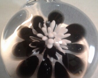 Glass Pendant Implosion Pendant