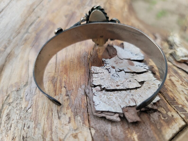 Antique hand painted porcelain bracelet