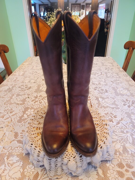 Rare Vintage Frye western boots womens size 8 - image 5