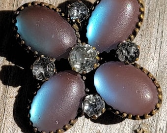 Antique Victorian saphiret brooch