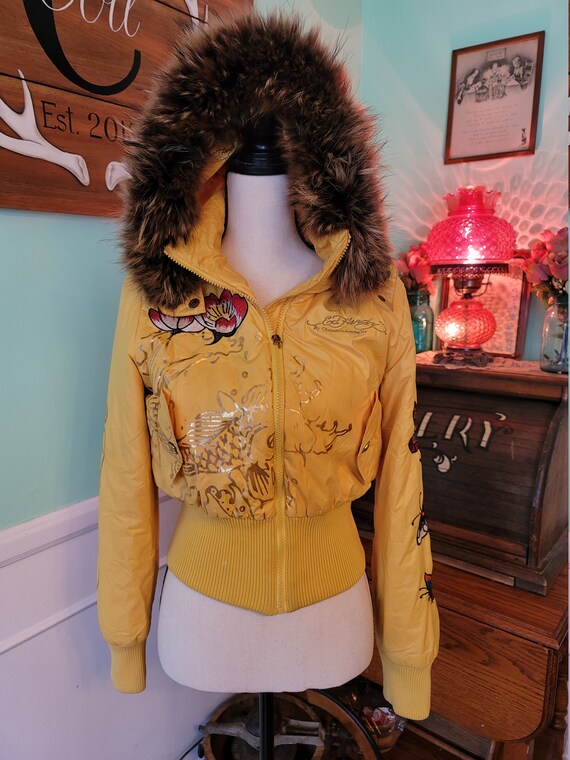 ed hardy puffer jacket