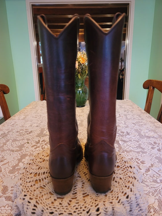 Rare Vintage Frye western boots womens size 8 - image 4