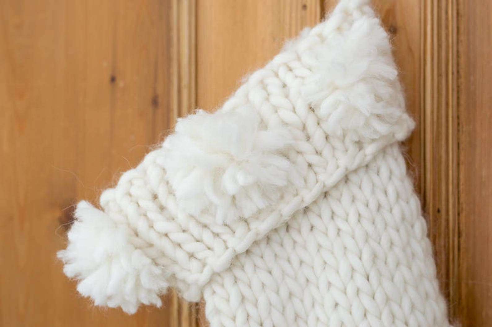 Chunky Christmas Stocking Knit Pattern Etsy