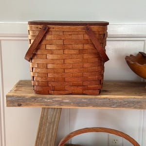 Wov N Wood Picnic Basket - Etsy