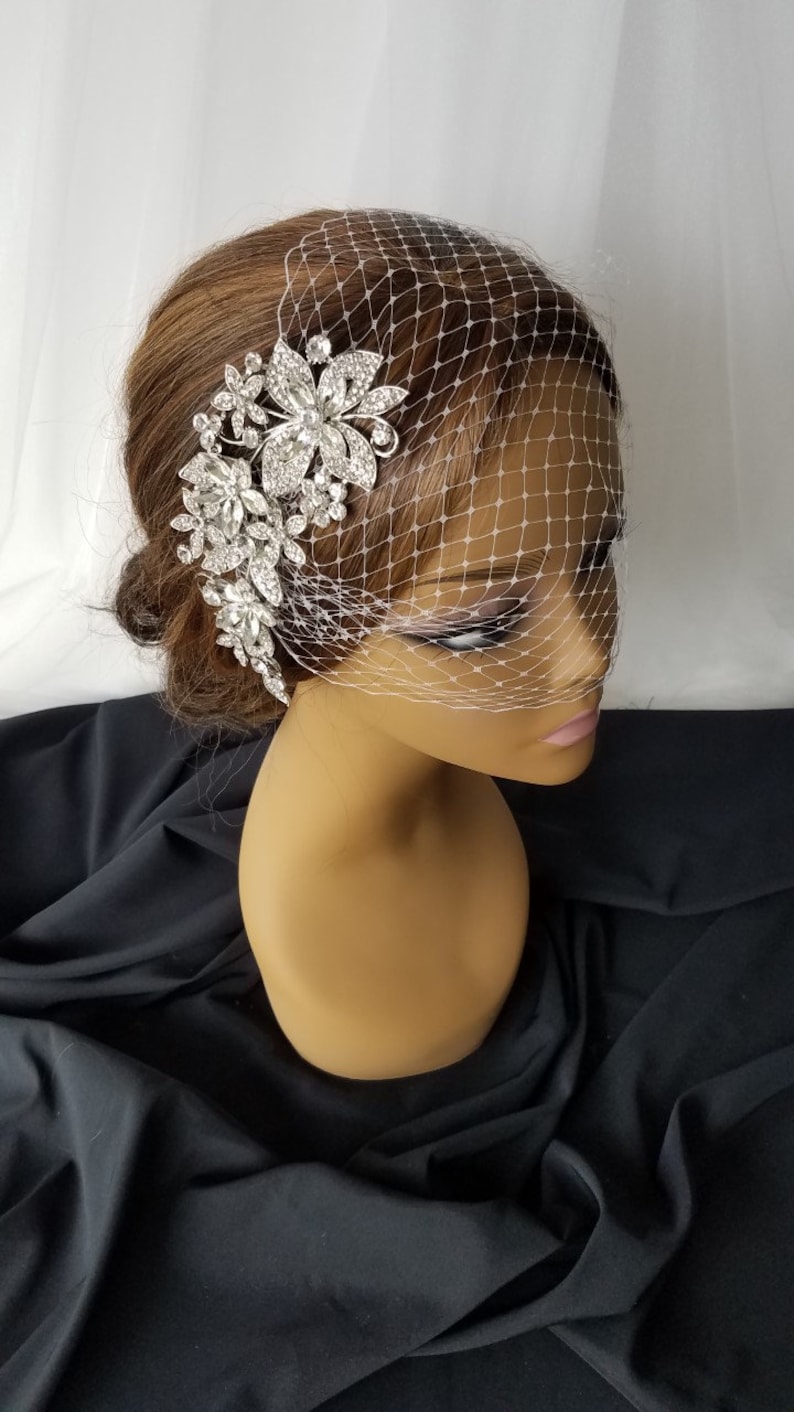 rhinestone bridal headpiece
