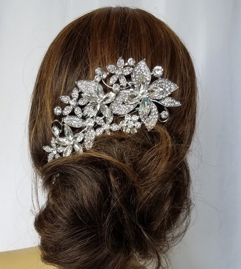 rhinestone bridal headpiece