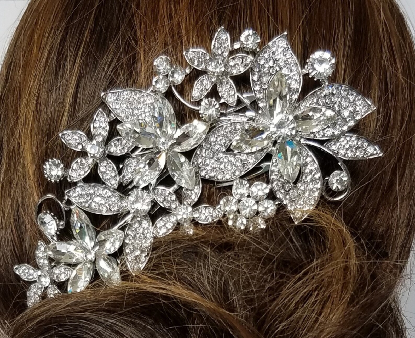 bridal rhinestone headpiece