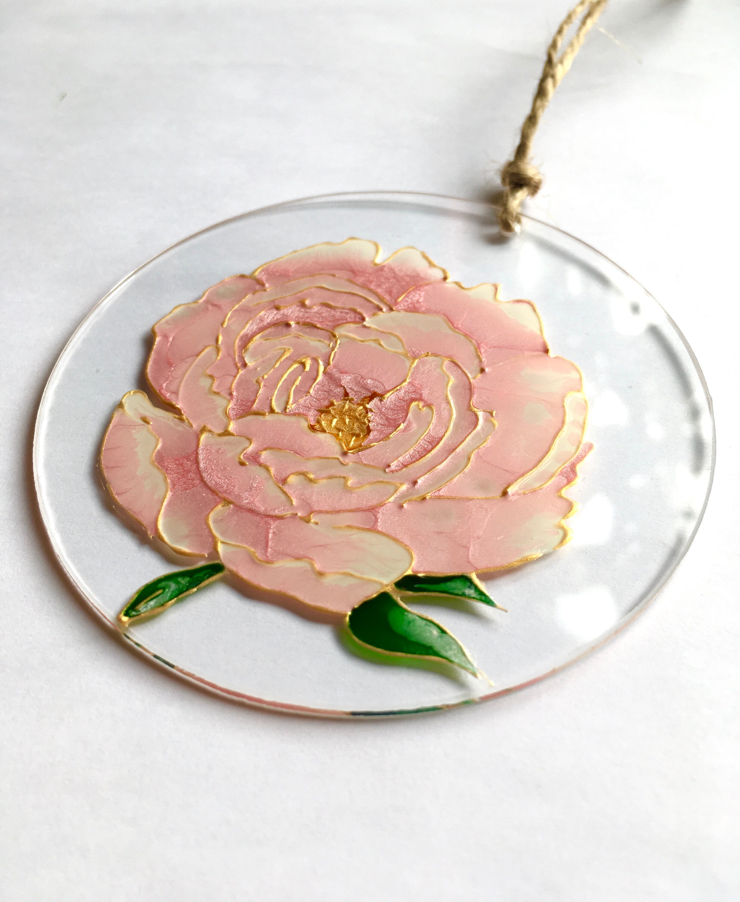 Peony wall art for nursery wall decor peony painting flower Etsy