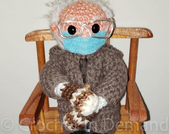 Bernie Sanders Inauguration Mittens Doll/Plush/Figure