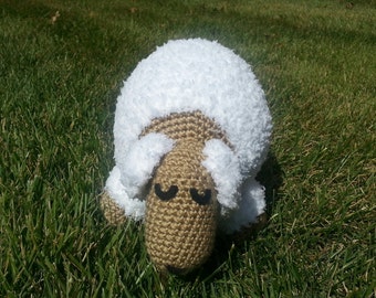 Crochet Sammy Sheep Plush