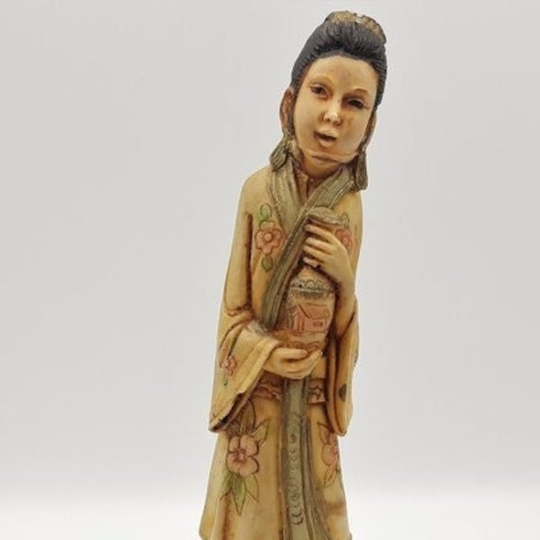 Japanese Resin Statue Etsy