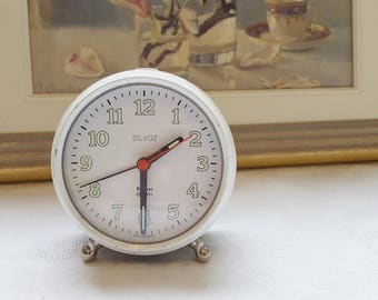 German Alarm Clock, Vintage quartz alarm clock, vintage alarm clock , vintage clock