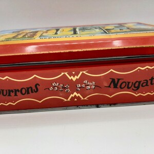 Lot De 2 Boîtes Anciennes En Métal LOR & DAUNER – Tourons Et Nougats Catalans
