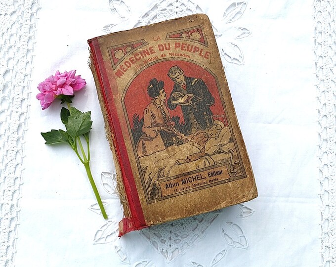 1900 Antique French Medical Book Housewife Medecine Book - Etsy