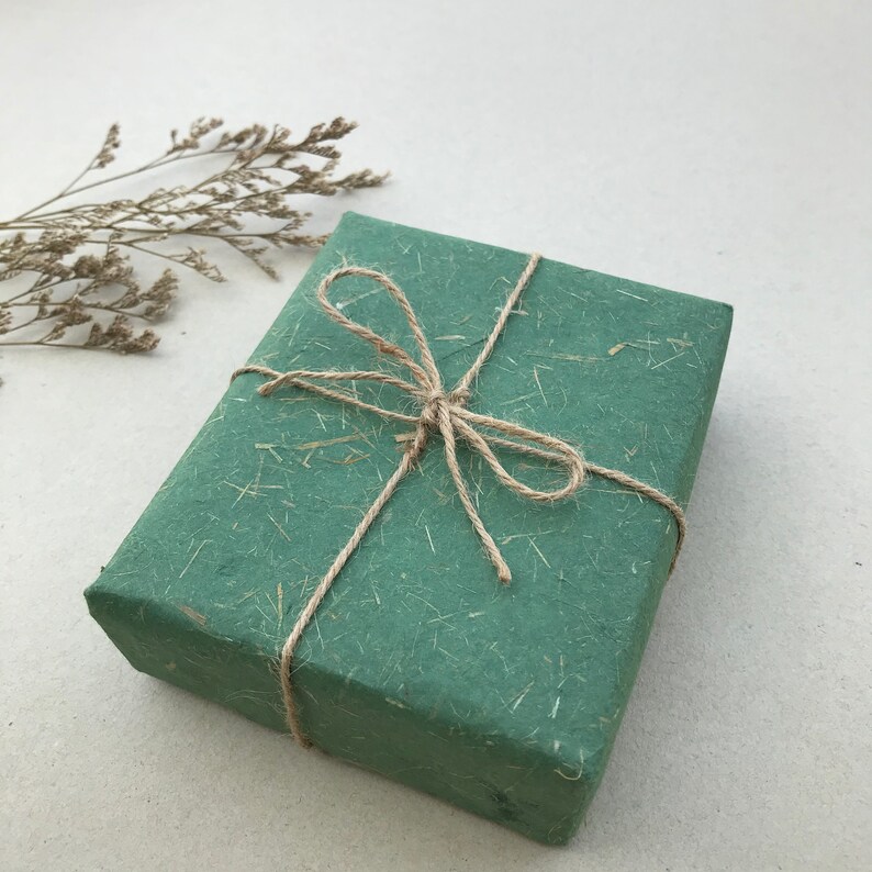 Rice Straw Green Mulberry Paper Recycle Gift Wrapping Paper Etsy