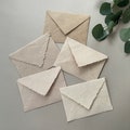 A7 Earth Tone, Tan, Beige Natural Deckle Edge Paper, Recycle Paper Envelopes product logo