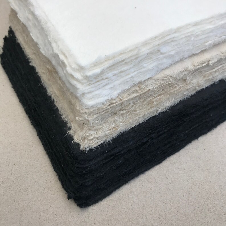 deckle edge blank cards