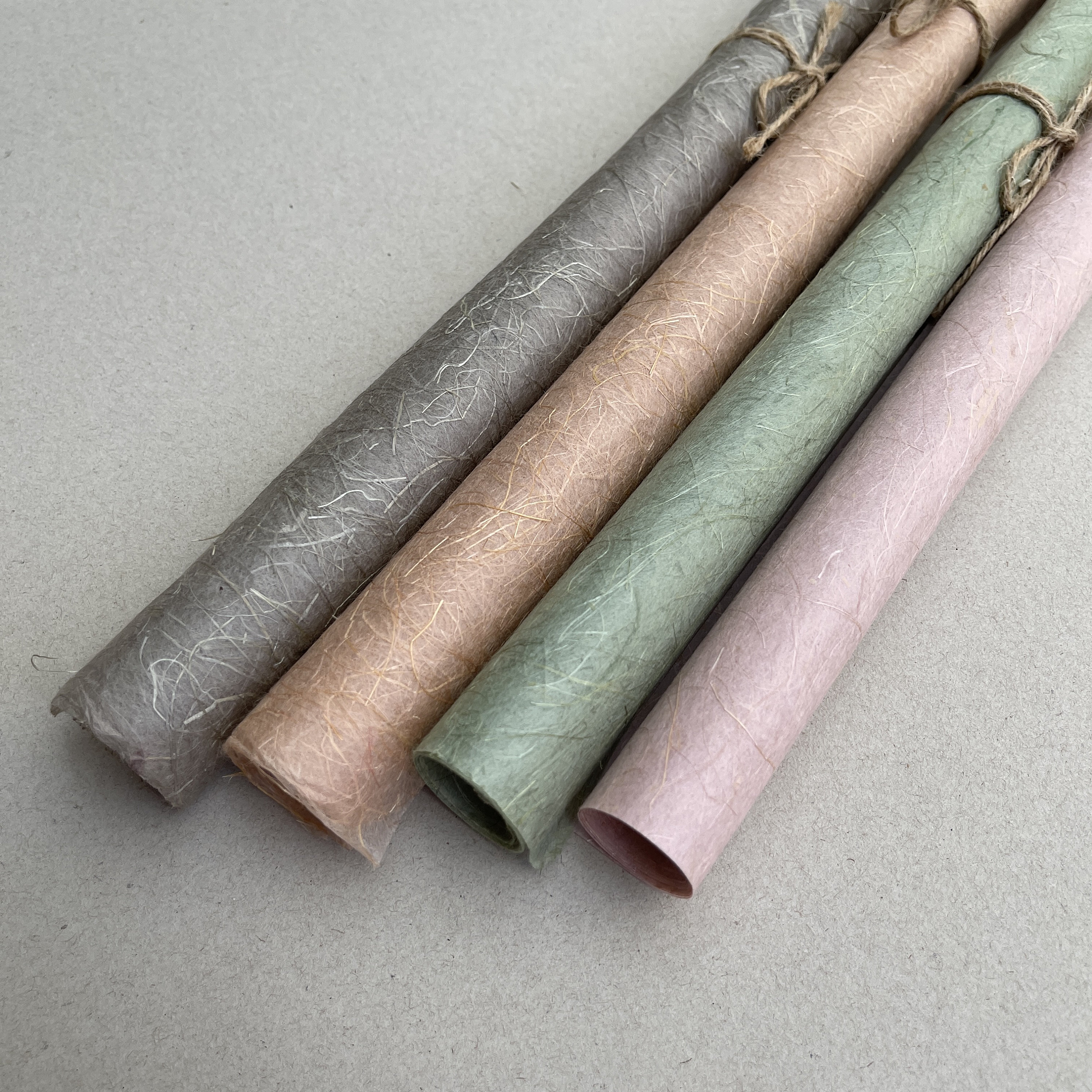 Grey Abaca Translucent Fibre Paper Recycle Gift Wrapping Etsy UK