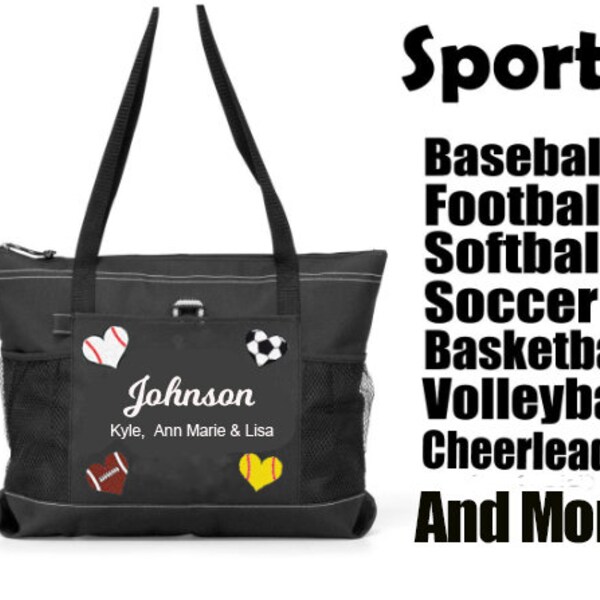 Sports Mom Bag Etsy